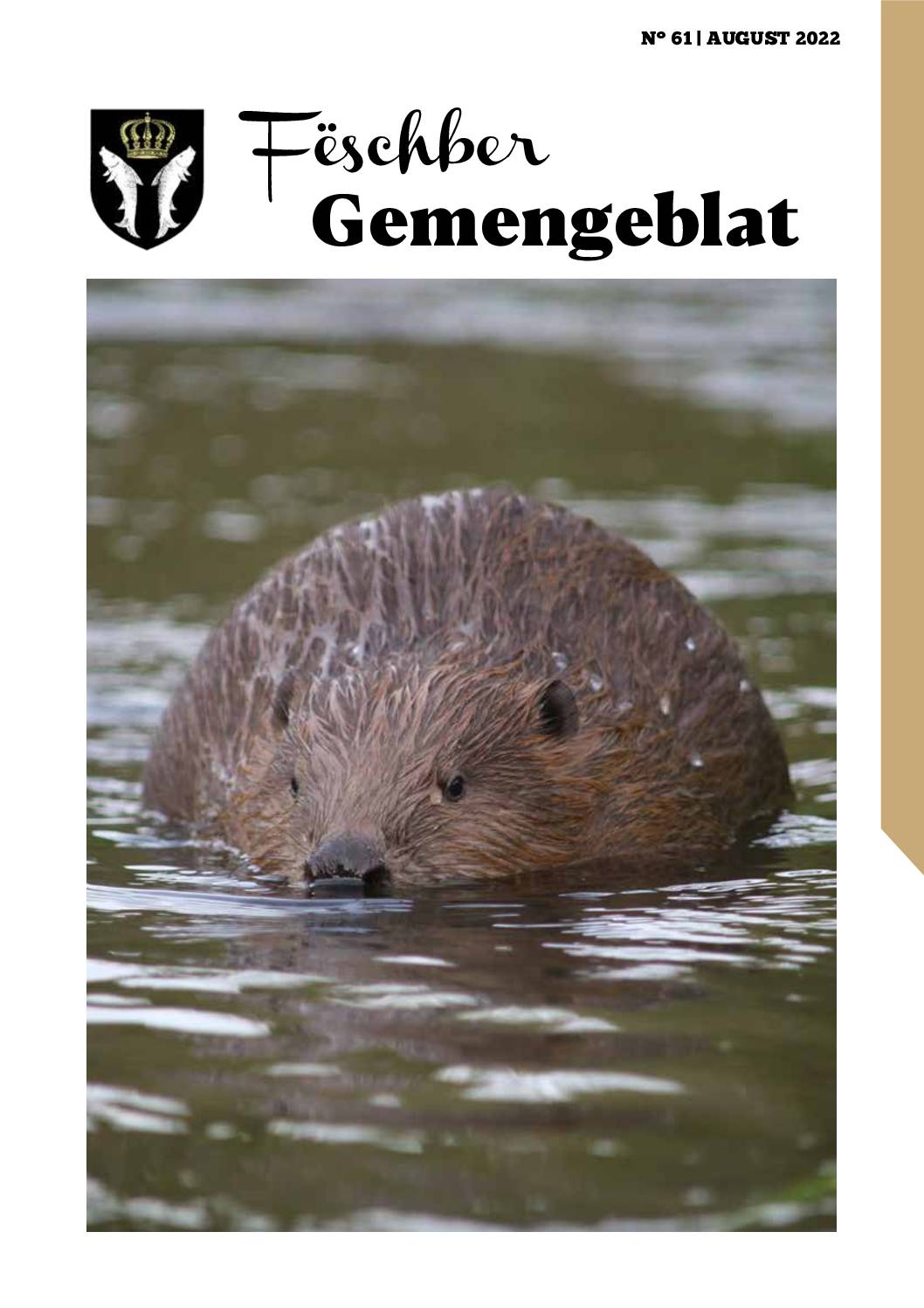 August 2022 Gemengeblat No. 61