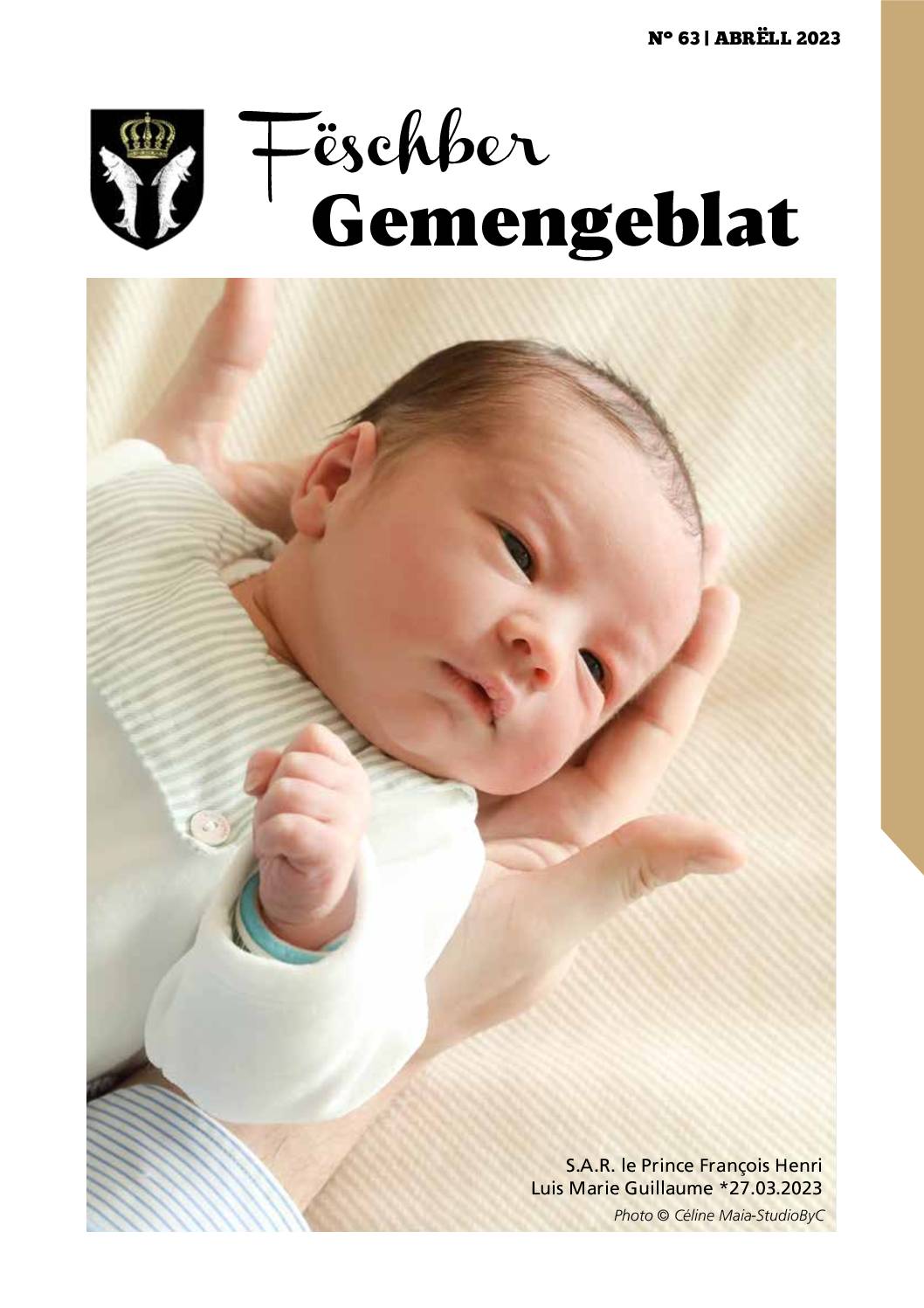 Abrëll 2023 Gemengeblat No. 63